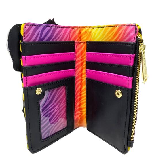 Loungefly Lisa Frank Forrest Cosplay Mini Backpack Matching Wallet Set - Picture 10 of 15